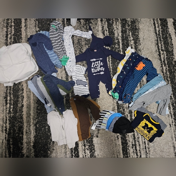 Carter's Other - 0-3 Month Baby Boy Bundle.